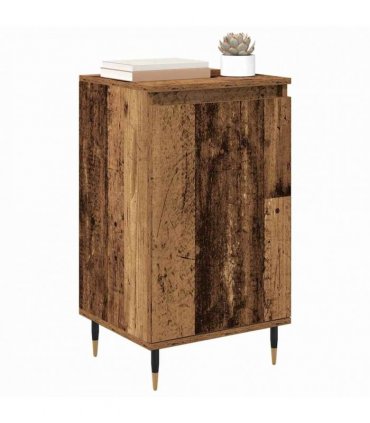 vidaXL Sideboard 2 pcs Old Wood 40 x 35 x 70 cm