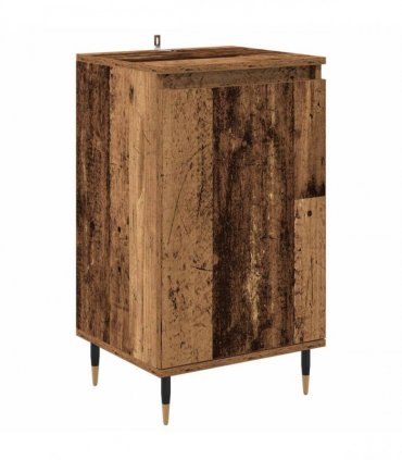 vidaXL Sideboard 2 pcs Old Wood 40 x 35 x 70 cm