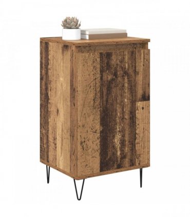 vidaXL Sideboard Wall-mounted Old Wood 40 x 35 x 70 cm Engineered Wood