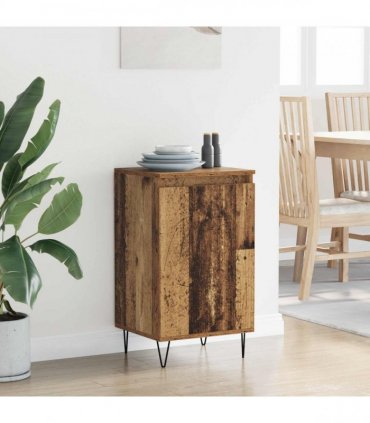 vidaXL Sideboard Wall-mounted Old Wood 40 x 35 x 70 cm Engineered Wood