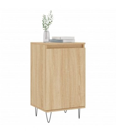 vidaXL Sideboards 2 pcs Sonoma Oak 40x35x70 cm Engineered Wood