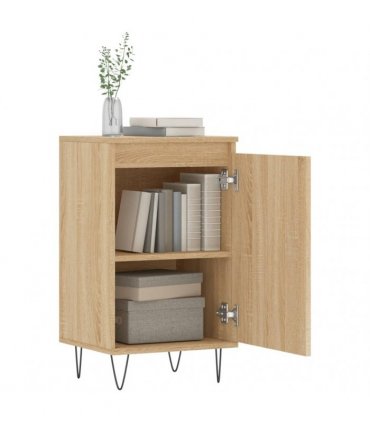 vidaXL Sideboards 2 pcs Sonoma Oak 40x35x70 cm Engineered Wood