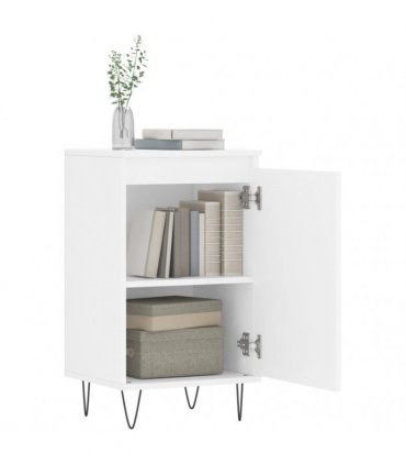 vidaXL Sideboards 2 pcs White 40x35x70 cm Engineered Wood