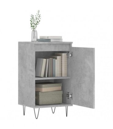 vidaXL Sideboard Concrete Grey 40x35x70 cm Engineered Wood