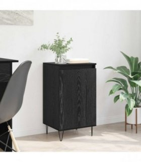 vidaXL Sideboard Black Oak 40 x 35 x 70 cm Engineered Wood