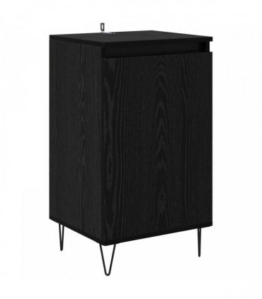 vidaXL Sideboard Black Oak 40 x 35 x 70 cm Engineered Wood