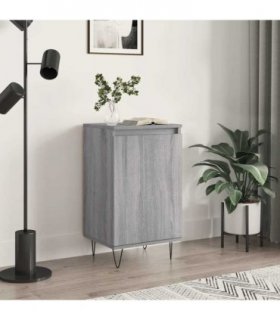 vidaXL Sideboard Grey Sonoma 40x35x70 cm Engineered Wood — V0672040415