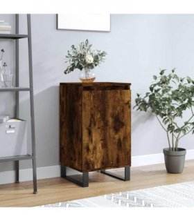 vidaXL Sideboard Smoked Oak 40x35x70 cm Engineered Wood — V0672040416