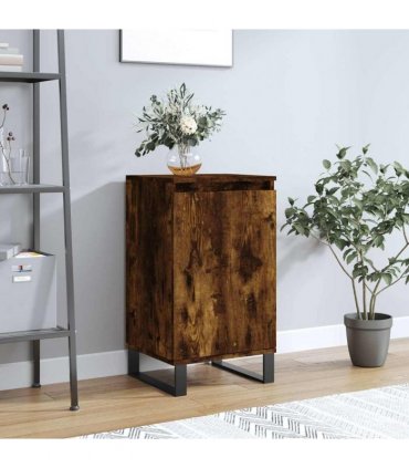 vidaXL Sideboard Smoked Oak 40x35x70 cm Engineered Wood — V0672040416