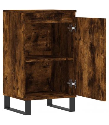 vidaXL Sideboard Smoked Oak 40x35x70 cm Engineered Wood — V0672040416