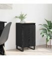 vidaXL Sideboard Black Oak 40 x 35 x 70 cm Engineered Wood — V0672040417