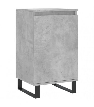 vidaXL Sideboards 2 pcs Concrete Grey 40x35x70 cm Engineered Wood