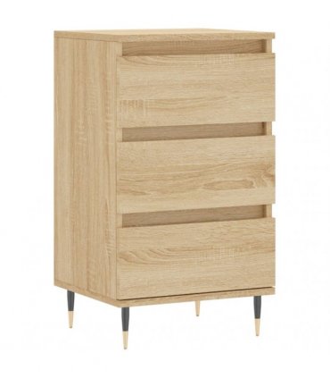 vidaXL Sideboard Sonoma Oak 40x35x70 cm Engineered Wood — V0672040430