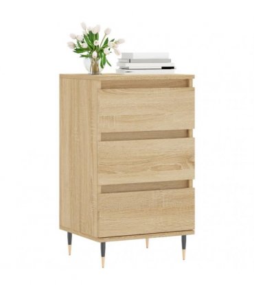 vidaXL Sideboard Sonoma Oak 40x35x70 cm Engineered Wood — V0672040430