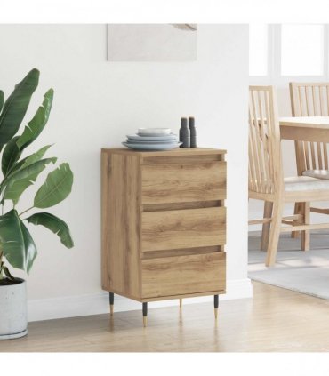 vidaXL Sideboard Artisan oak 35 x 40 x 70 cm Engineered wood