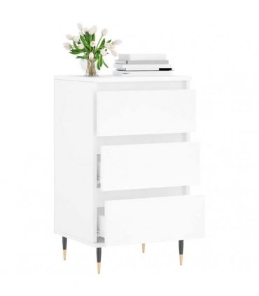 vidaXL Sideboard White 40x35x70 cm Engineered Wood — V0672040432