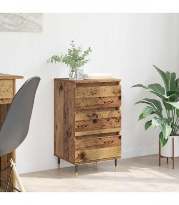 vidaXL Sideboard with Drawer Old wood 35 x 40 x 70 cm Engineered wood