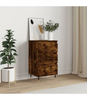 vidaXL Sideboard Smoked Oak 40x35x70 cm Engineered Wood — V0672040435