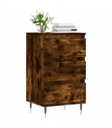 vidaXL Sideboard Smoked Oak 40x35x70 cm Engineered Wood — V0672040435