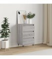 vidaXL Sideboard Grey Sonoma 40x35x70 cm Engineered Wood — V0672040436