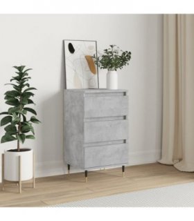 vidaXL Sideboard Concrete Grey 40x35x70 cm Engineered Wood — V0672040437