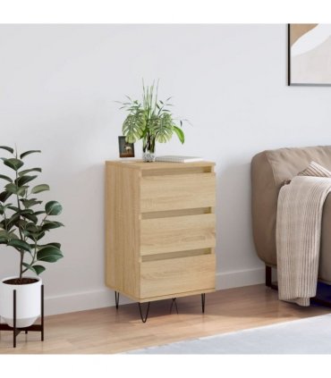 vidaXL Sideboard Sonoma Oak 40x35x70 cm Engineered Wood — V0672040439
