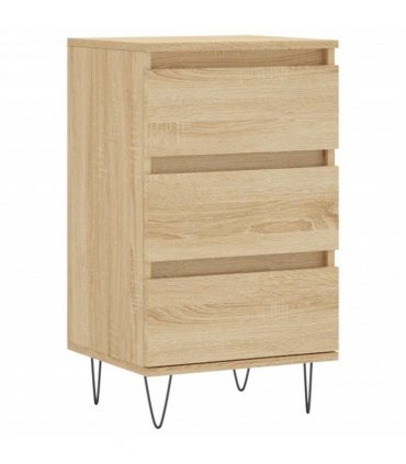 vidaXL Sideboard Sonoma Oak 40x35x70 cm Engineered Wood — V0672040439