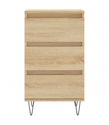 vidaXL Sideboard Sonoma Oak 40x35x70 cm Engineered Wood — V0672040439