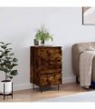 vidaXL Sideboard Smoked Oak 40x35x70 cm Engineered Wood — V0672040440