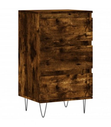 vidaXL Sideboard Smoked Oak 40x35x70 cm Engineered Wood — V0672040440