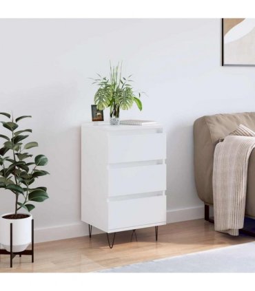 vidaXL Sideboard White 40x35x70 cm Engineered Wood — V0672040442
