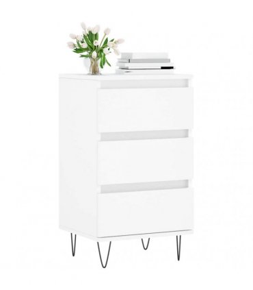 vidaXL Sideboard White 40x35x70 cm Engineered Wood — V0672040442