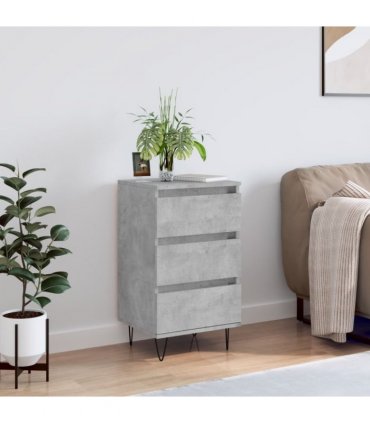 vidaXL Sideboard Concrete Grey 40x35x70 cm Engineered Wood — V0672040444