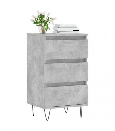 vidaXL Sideboard Concrete Grey 40x35x70 cm Engineered Wood — V0672040444