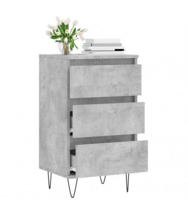 vidaXL Sideboard Concrete Grey 40x35x70 cm Engineered Wood — V0672040444