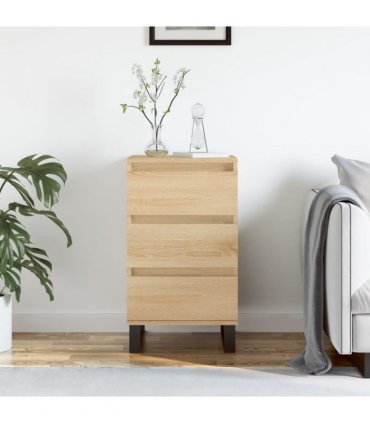 vidaXL Sideboard Sonoma Oak 40x35x70 cm Engineered Wood — V0672040447