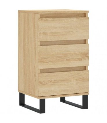 vidaXL Sideboard Sonoma Oak 40x35x70 cm Engineered Wood — V0672040447