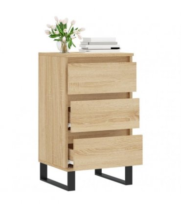 vidaXL Sideboard Sonoma Oak 40x35x70 cm Engineered Wood — V0672040447