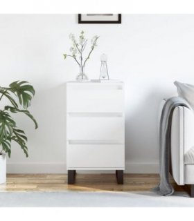 vidaXL Sideboard White 40x35x70 cm Engineered Wood — V0672040450