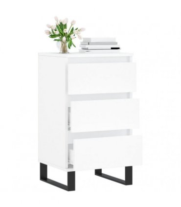 vidaXL Sideboard White 40x35x70 cm Engineered Wood — V0672040450