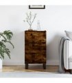 vidaXL Sideboard Smoked Oak 40x35x70 cm Engineered Wood — V0672040454