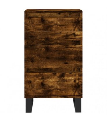 vidaXL Sideboard Smoked Oak 40x35x70 cm Engineered Wood — V0672040454
