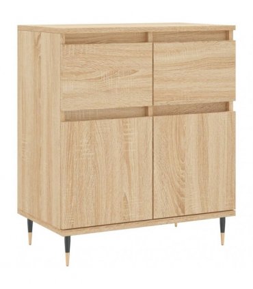 vidaXL Sideboard Sonoma Oak 60x35x70 cm Engineered Wood — V0672040459