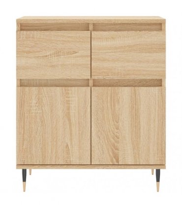 vidaXL Sideboard Sonoma Oak 60x35x70 cm Engineered Wood — V0672040459