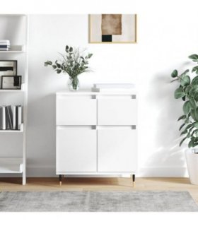 vidaXL Sideboard White 60x35x70 cm Engineered Wood — V0672040461