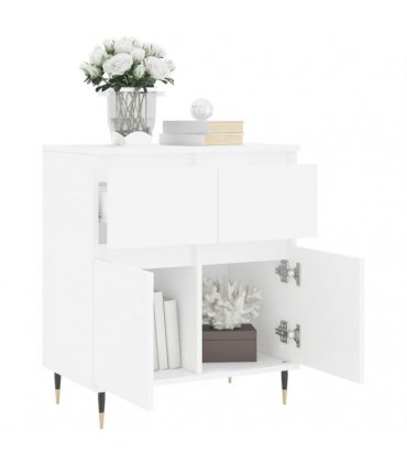 vidaXL Sideboard White 60x35x70 cm Engineered Wood — V0672040461