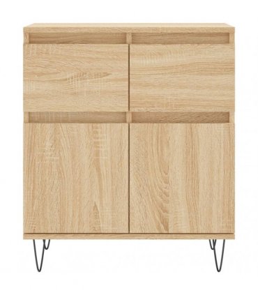 vidaXL Sideboard Sonoma Oak 60x35x70 cm Engineered Wood — V0672040465