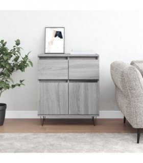 vidaXL Sideboard Grey Sonoma 60x35x70 cm Engineered Wood — V0672040466