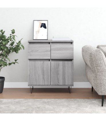 vidaXL Sideboard Grey Sonoma 60x35x70 cm Engineered Wood — V0672040466