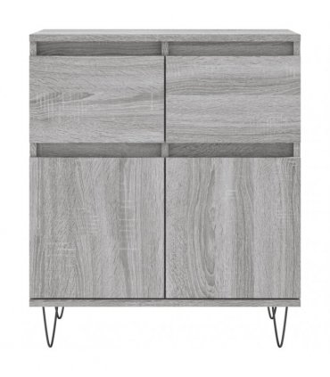 vidaXL Sideboard Grey Sonoma 60x35x70 cm Engineered Wood — V0672040466